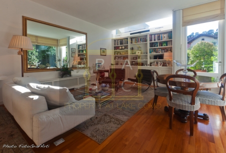 living room of the property in cernobbio
